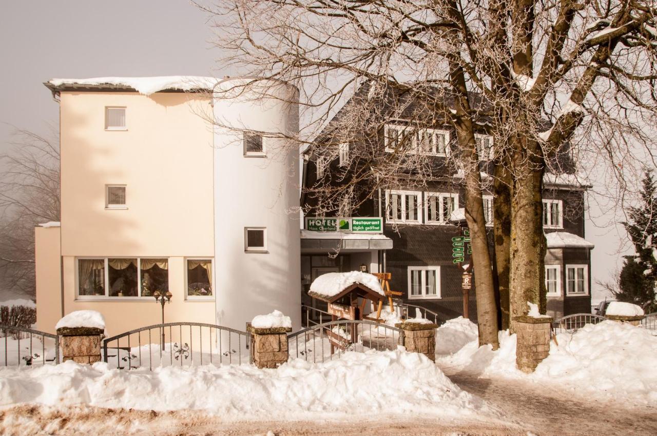 Hotel Haus Oberland Masserberg Exterior foto